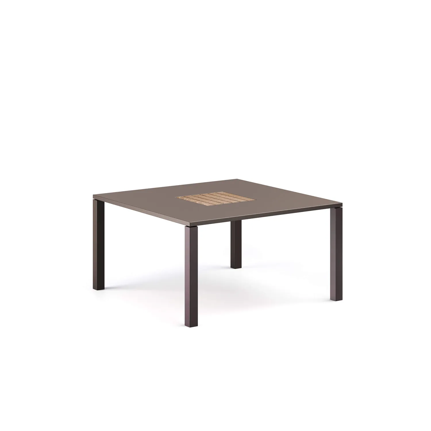 Emu Quadro Gartentisch quadratisch 8 Personen Stahl