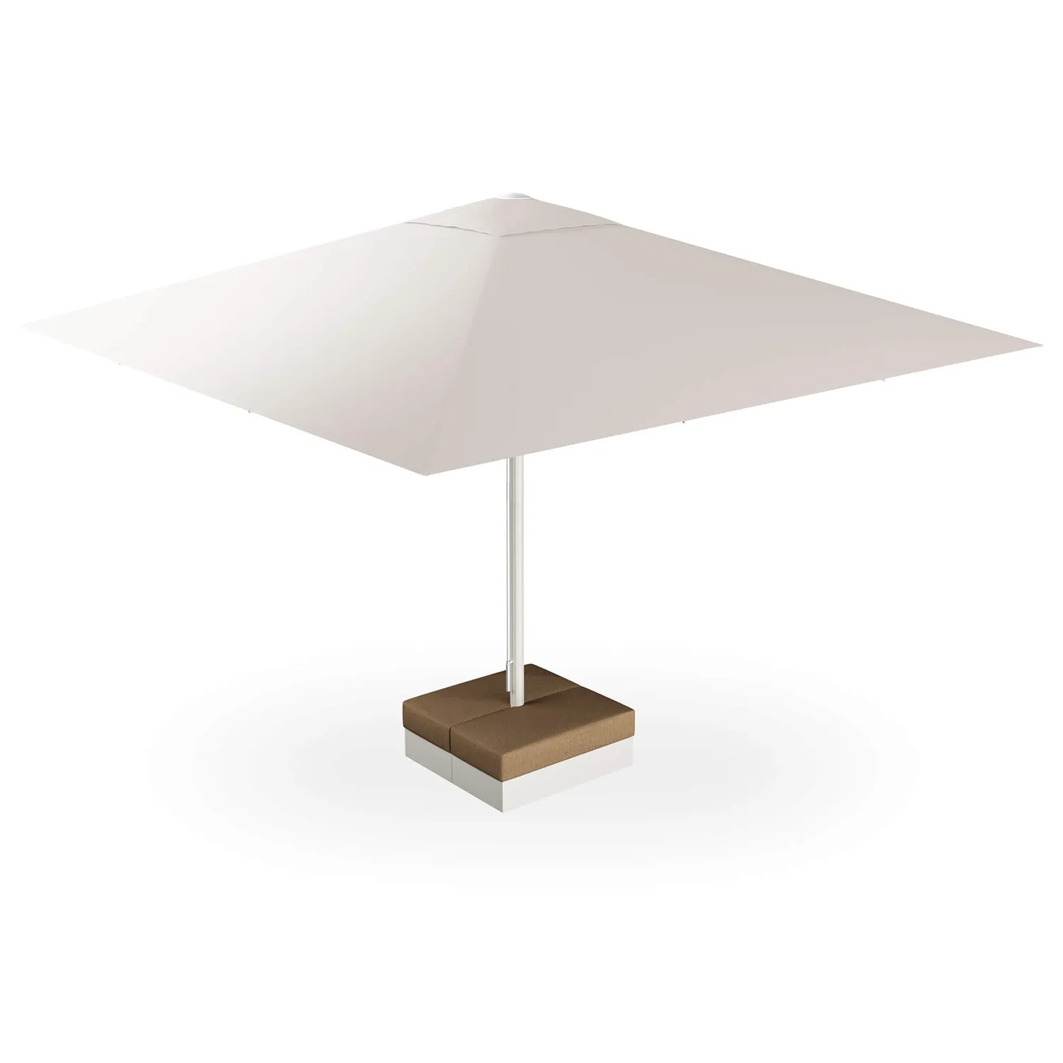 Emu Sole Sonnenschirm 6x6 Piazza Maggiore mit LED