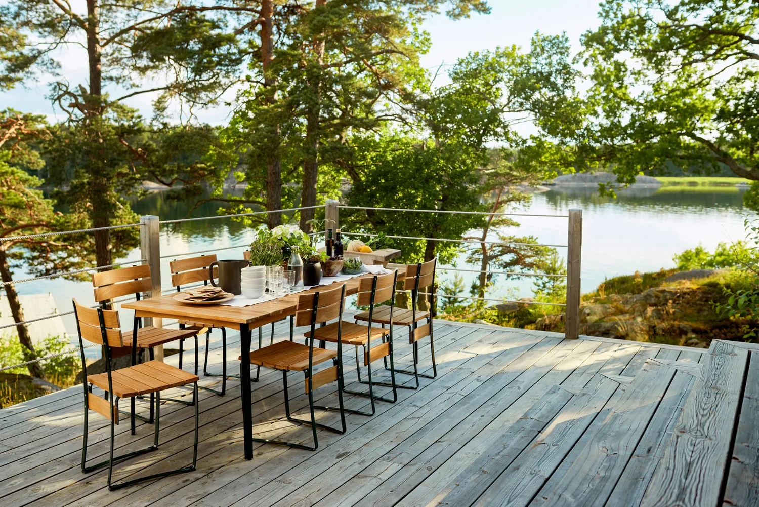 Skargaarden Kerteminde Tisch 200x80cm Gartentisch Teak