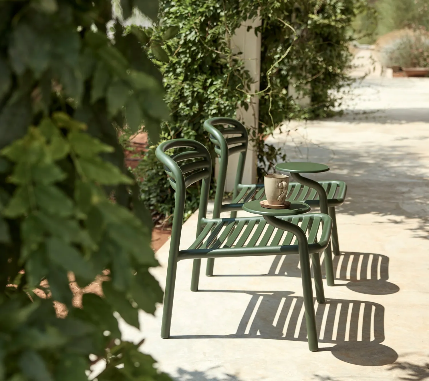 Cane-line Bliss Lounge Chair rechts Aluminium Sand ohne Kissen