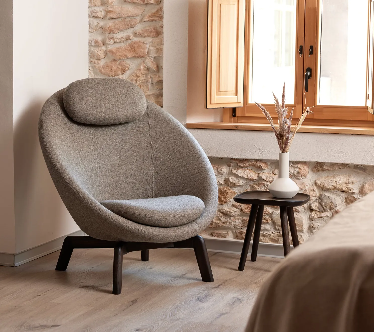 Cane-line Pace Couchtisch mittel Mahagoni dunkelbraun