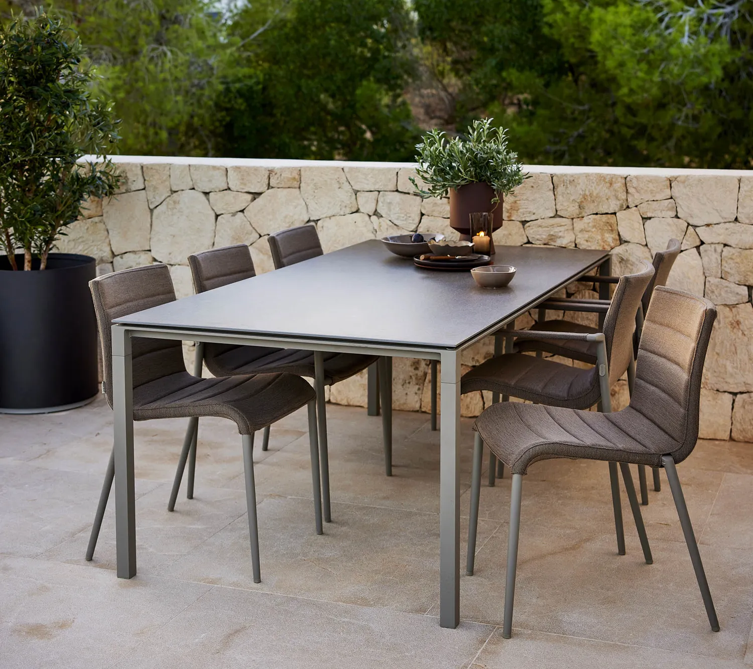 Cane-line Core Gartenstuhl Grau AirTouch QuickDry