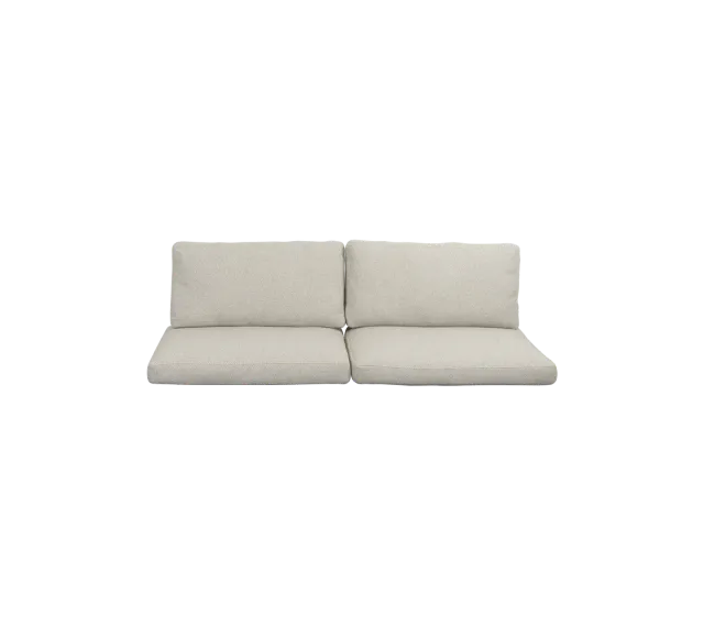 Cane-line Chester 3-Sitzer Sofa Kissenset hellgrau QuickDry