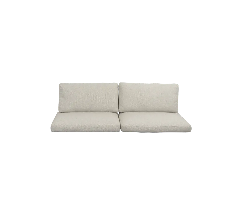 Cane-line Chester 3-Sitzer Sofa Kissenset hellgrau QuickDry