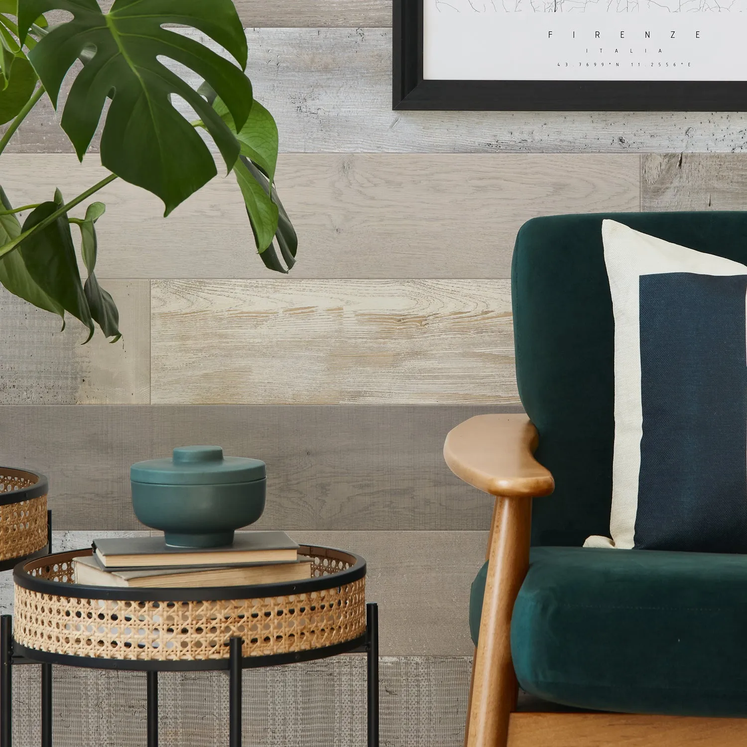 Grosfillex Accent Amazonia Wandverkleidung Holzoptik Kit