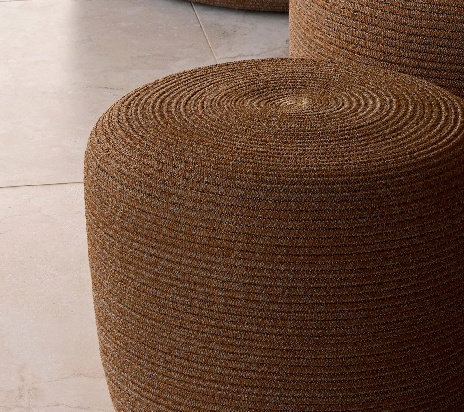 Cane-line Circle Fußhocker Umbra Soft Rope