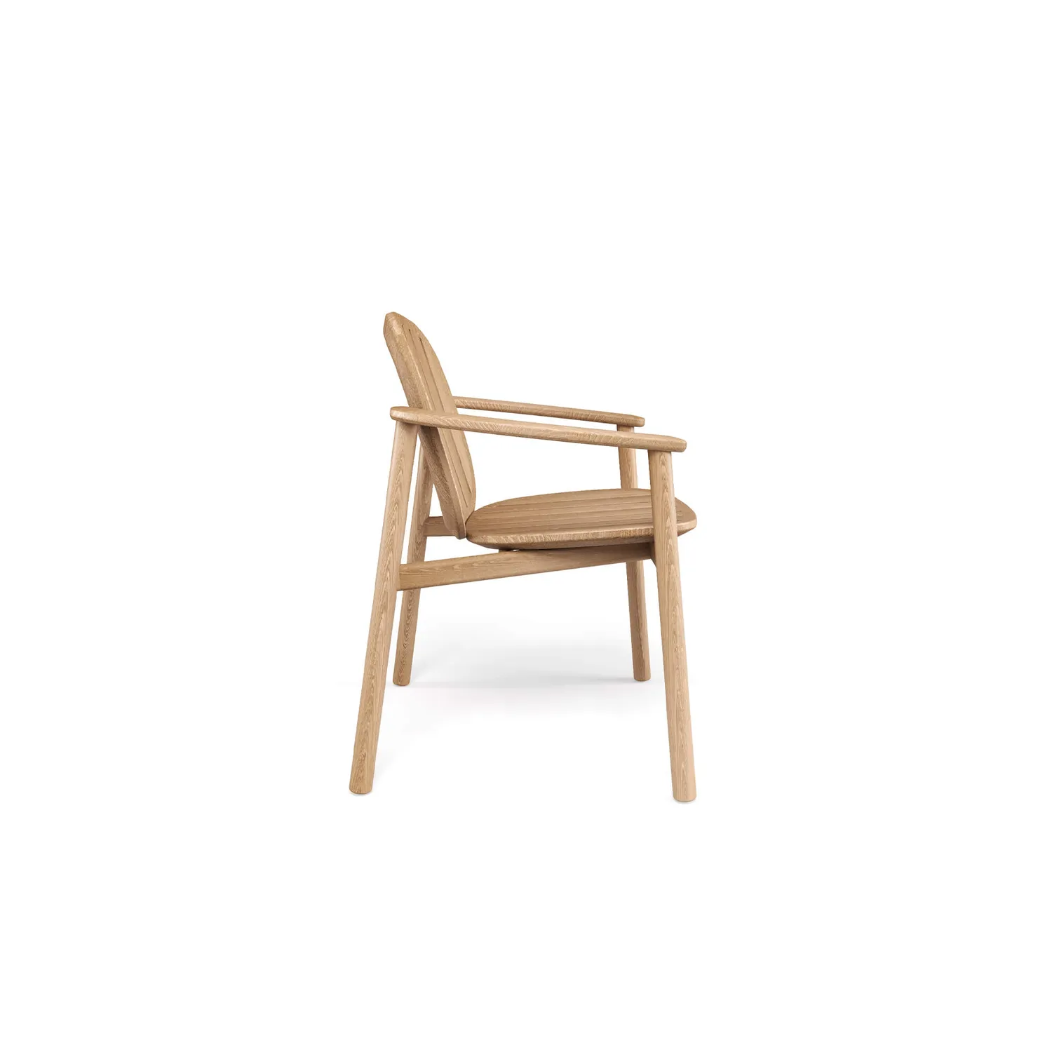 Emu Twins Armlehnstuhl Teak Holz Gartenstuhl