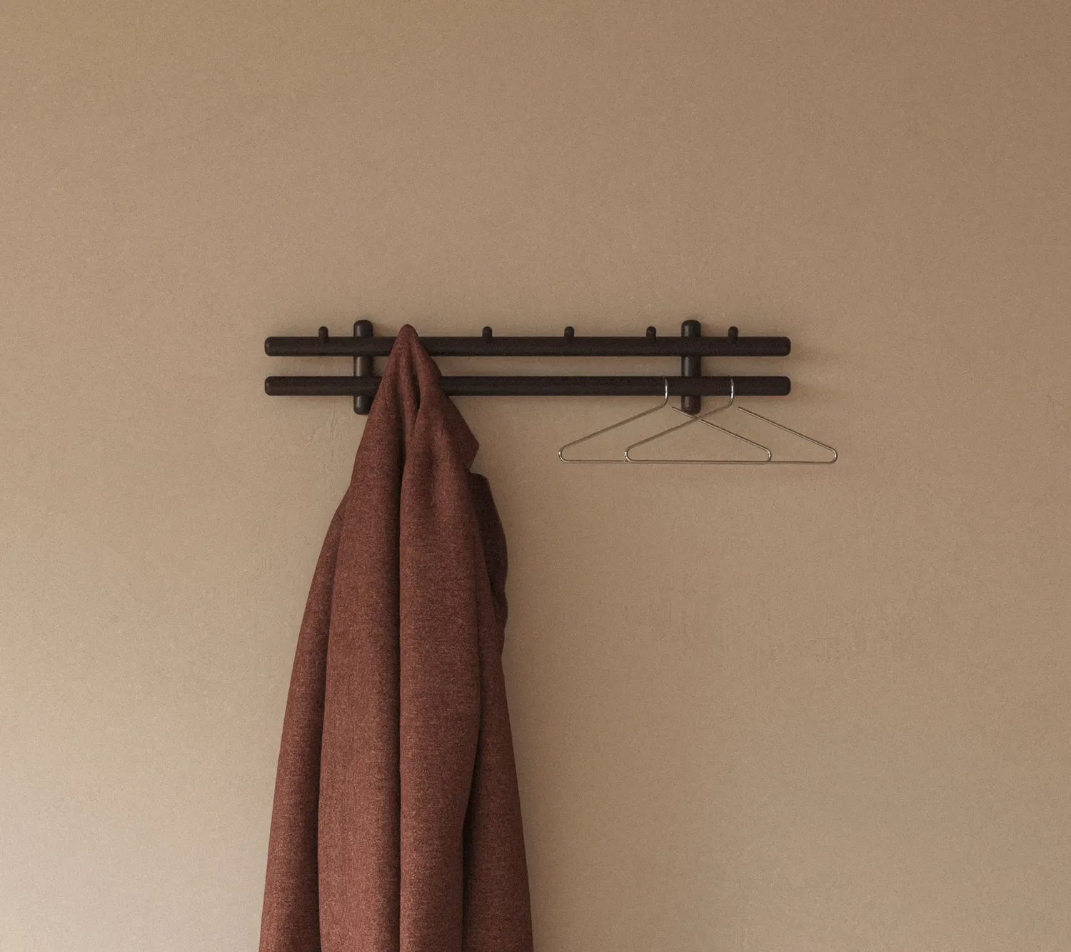 Cane-line Sticks Garderobe 80 cm Mahagoni Braun