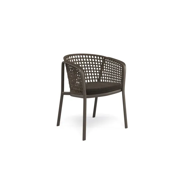 Emu Carousel Fauteuil Lounge Aluminium Seilgeflecht