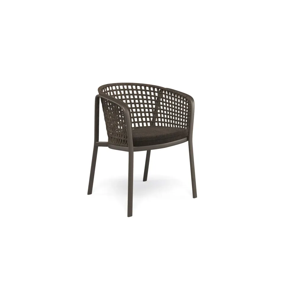 Emu Carousel Fauteuil Lounge Aluminium Seilgeflecht