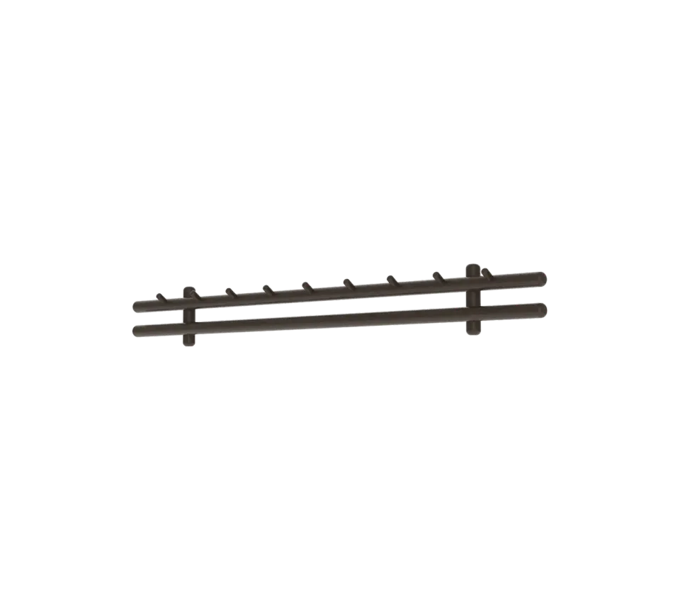 Cane-line Sticks Garderobe 120 cm dunkelbraun mahagoni
