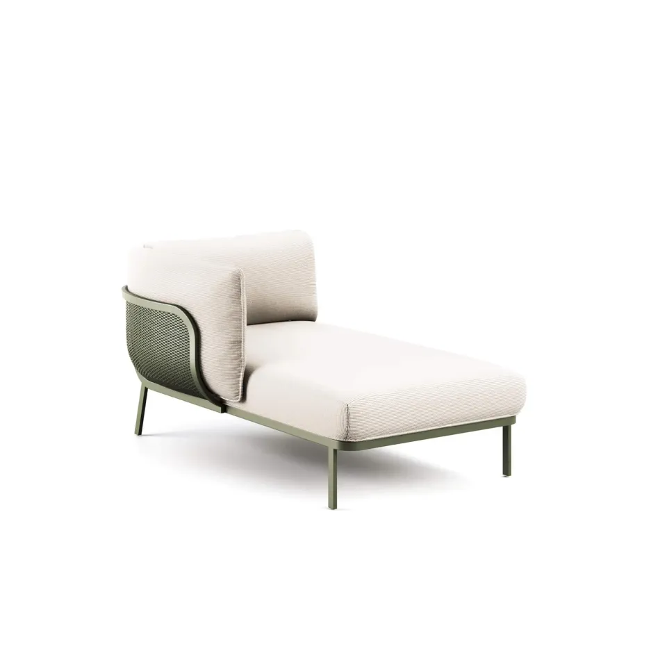 Emu Snooze Liege Armlehne Links Outdoor