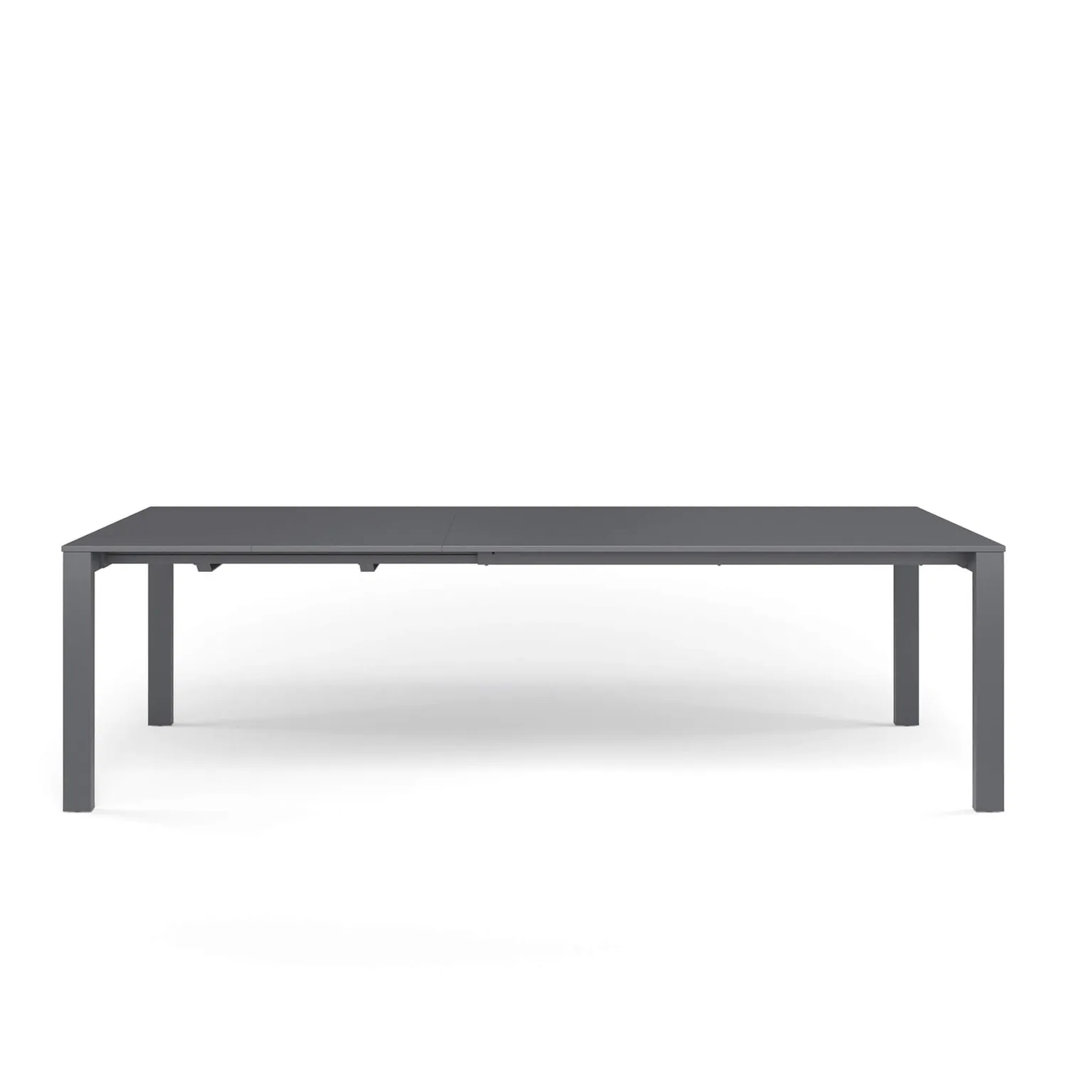 Emu Round Ausziehtisch 160+54+54x100 Blechplatte