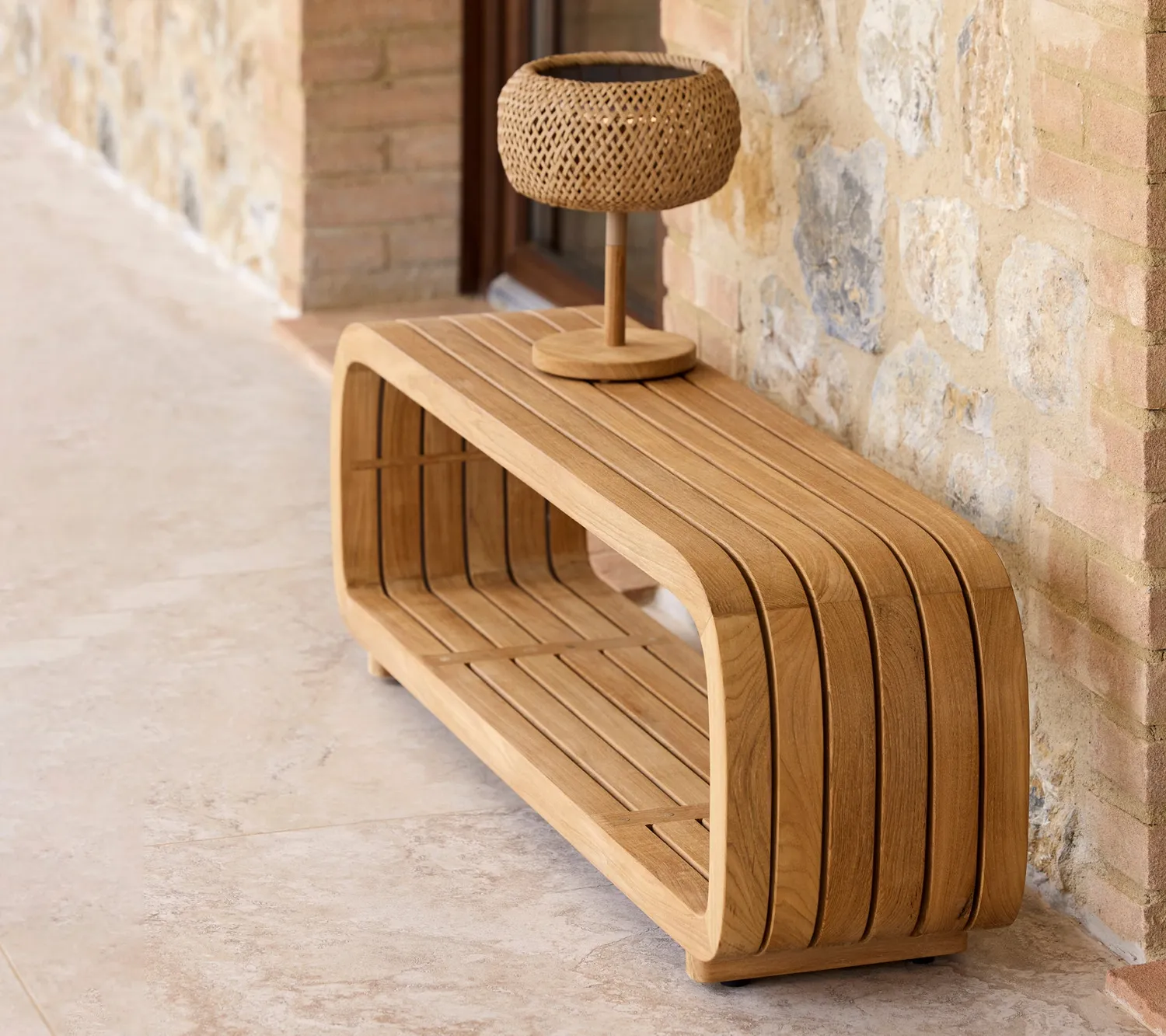 Cane-line Mellow Mellow sofa module/coffee table Couchtisch Teak kompakt