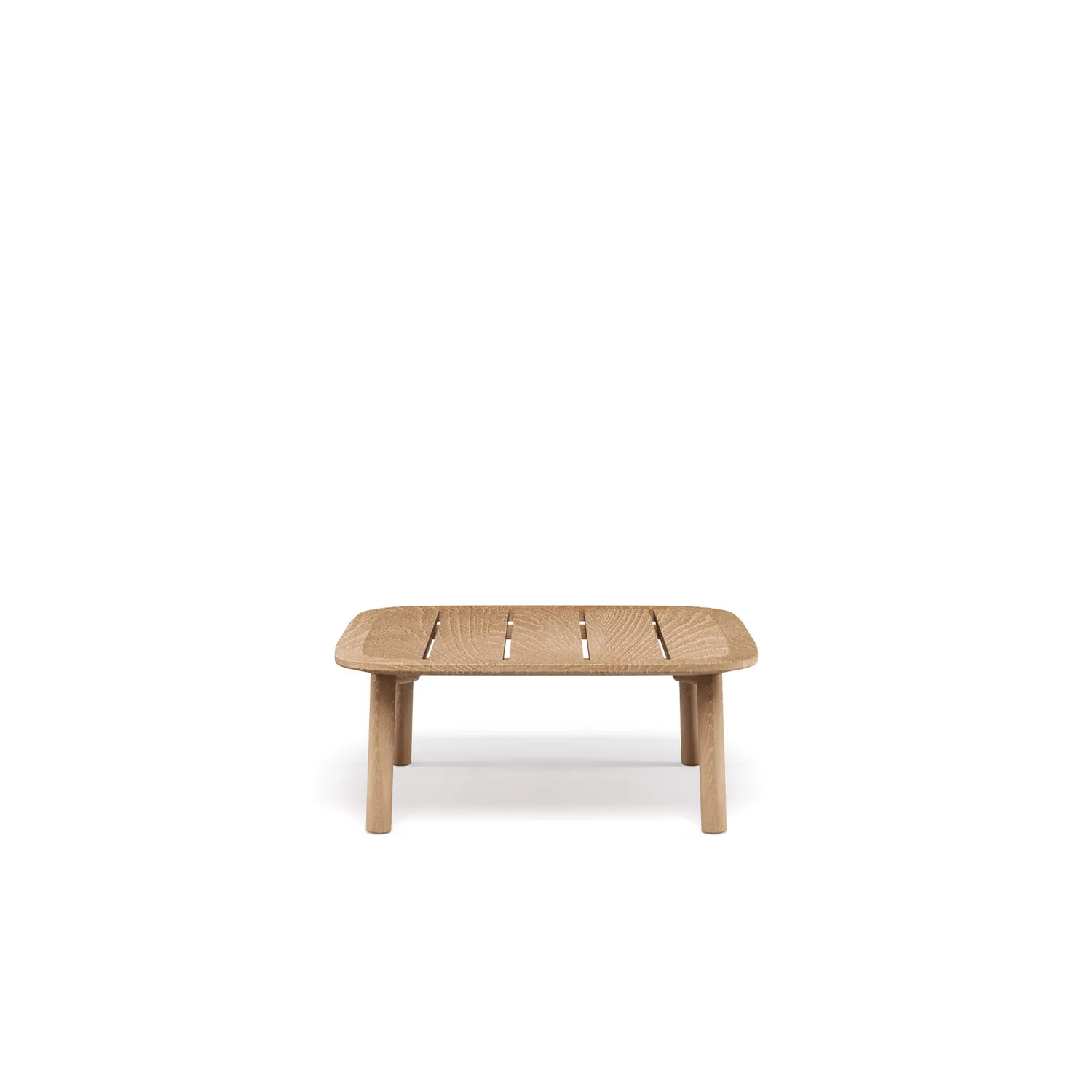 Emu Twins Mesa baja Couchtisch Teak und Aluminium
