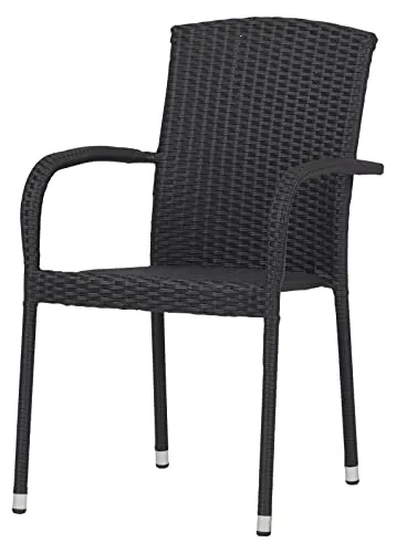 Envy Gartenmöbel-Set rund 110 cm grau für 4 Personen Beton