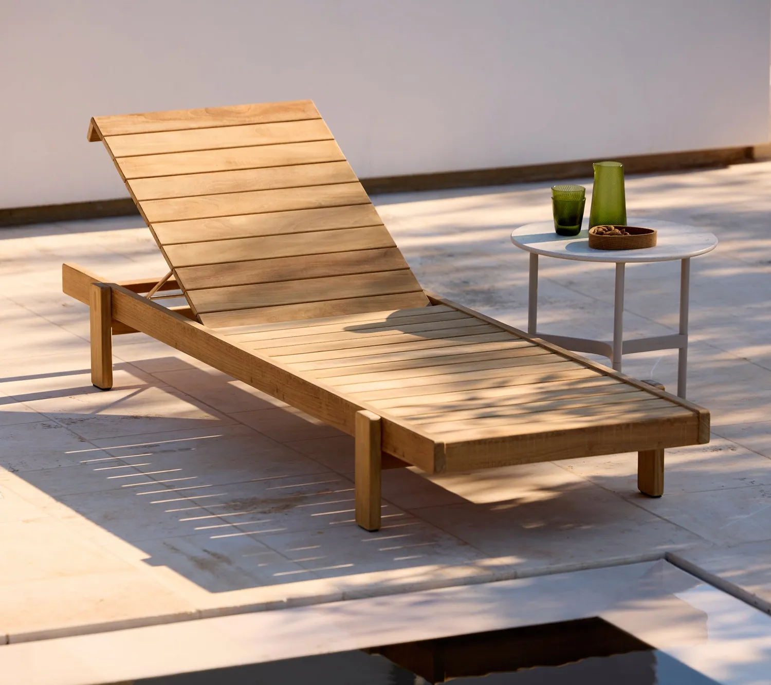 Cane-line Twist Couchtisch klein Lava Grey Fossil Black Keramik Outdoor