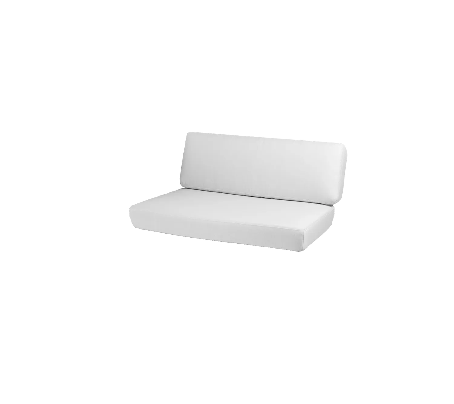 Cane-line Savannah 2-Sitzer-Sofa linkes Modul Kissen-Set grau QuickDry