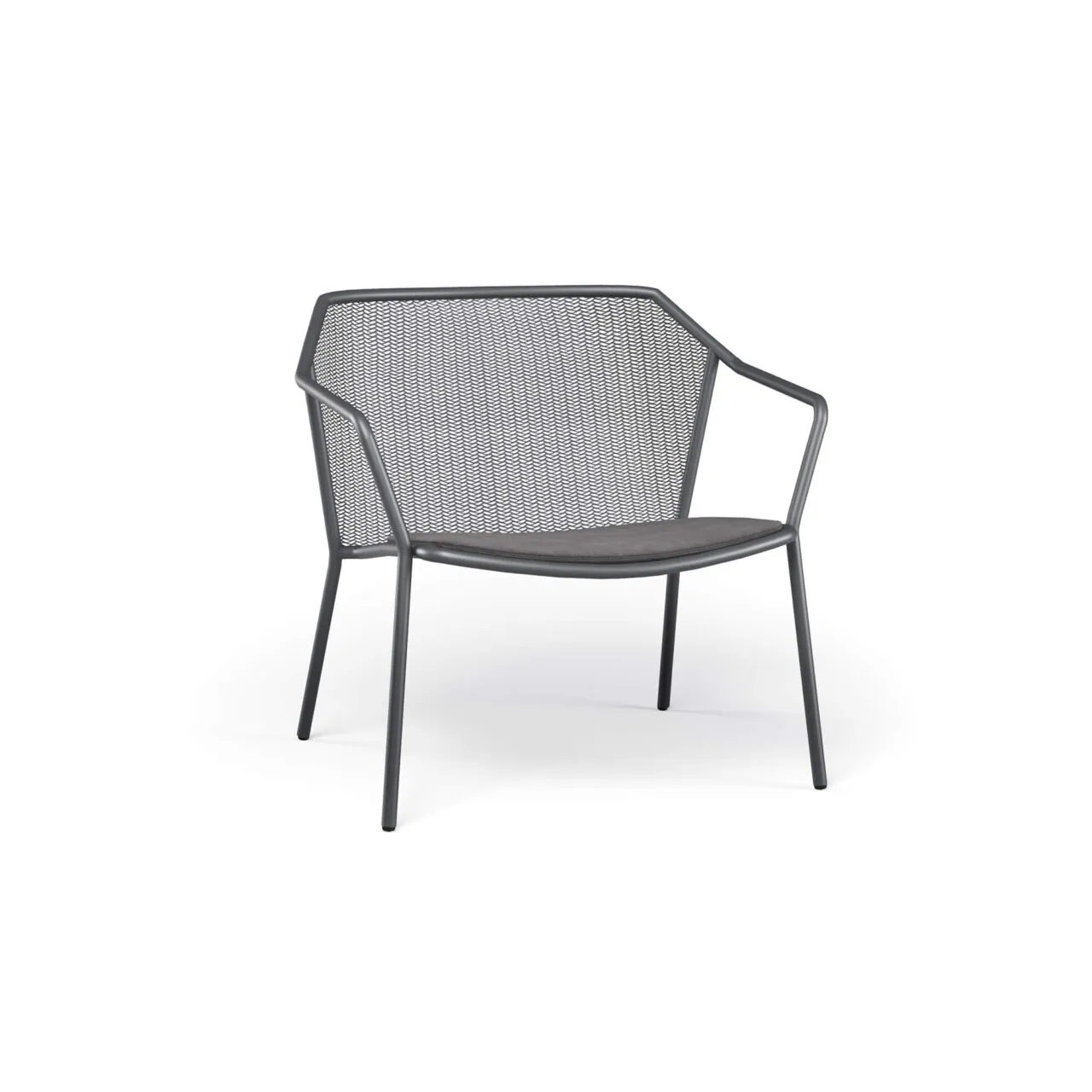 Emu Darwin Sillon Sessel aus Stahl mit Strukturmuster