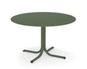 Emu Table System Gartentisch Ø117 cm rund Metall
