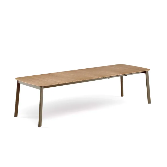 Emu Shine Ausziehtisch Teak 180-292x100 cm Alu