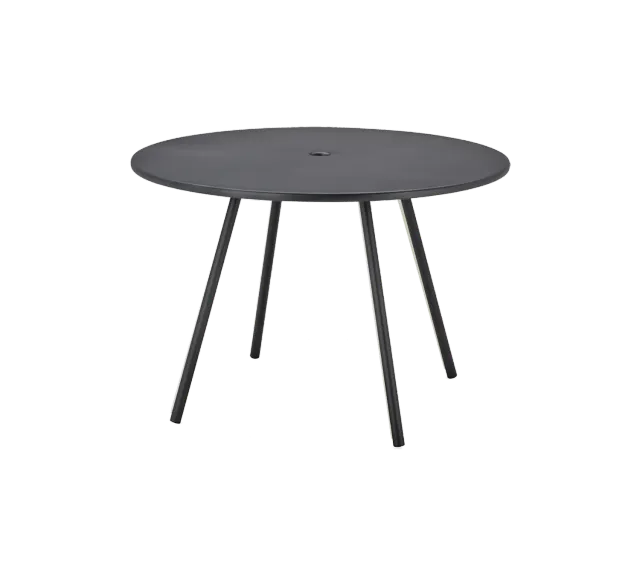 Cane-line Area Esstisch 110 cm Lava Grey Alu