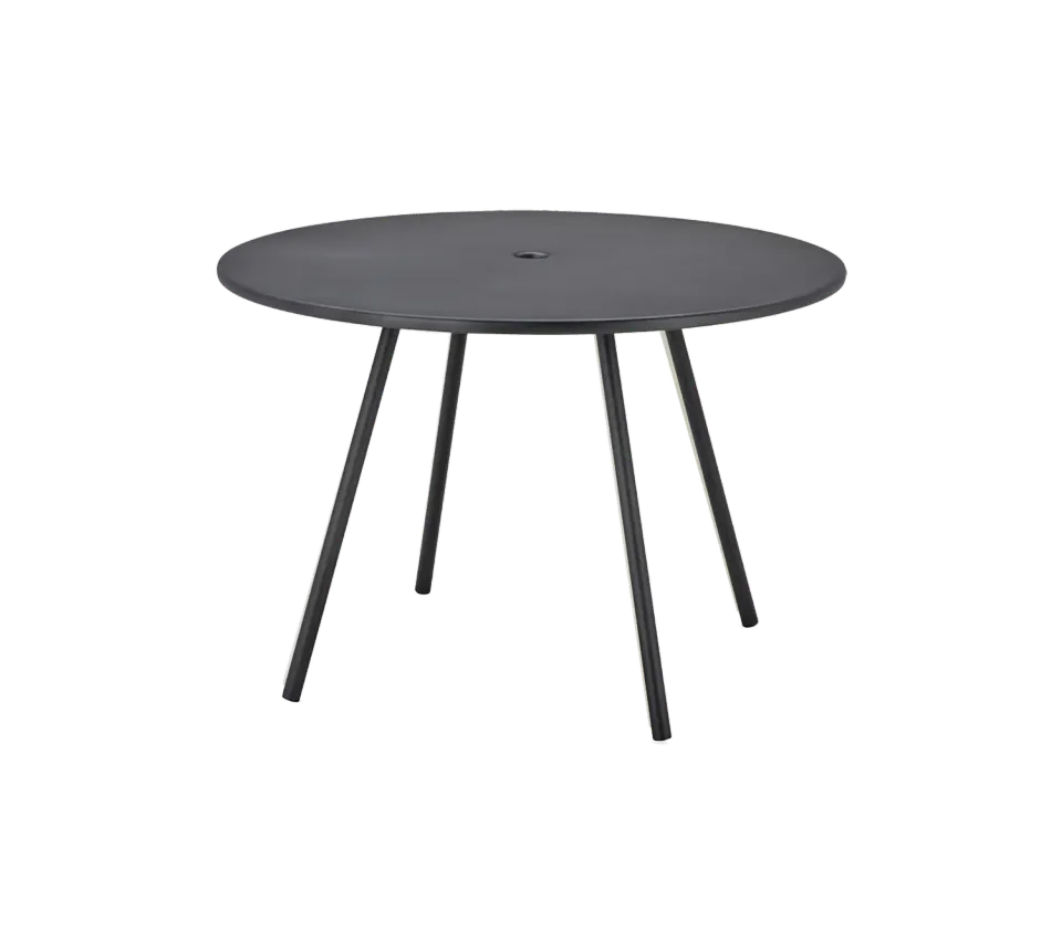 Cane-line Area Esstisch 110 cm Lava Grey Alu