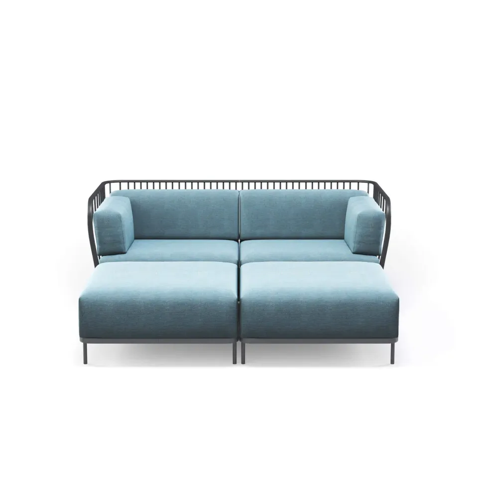 Emu Cannolè Doppelliege Daybed Stahl
