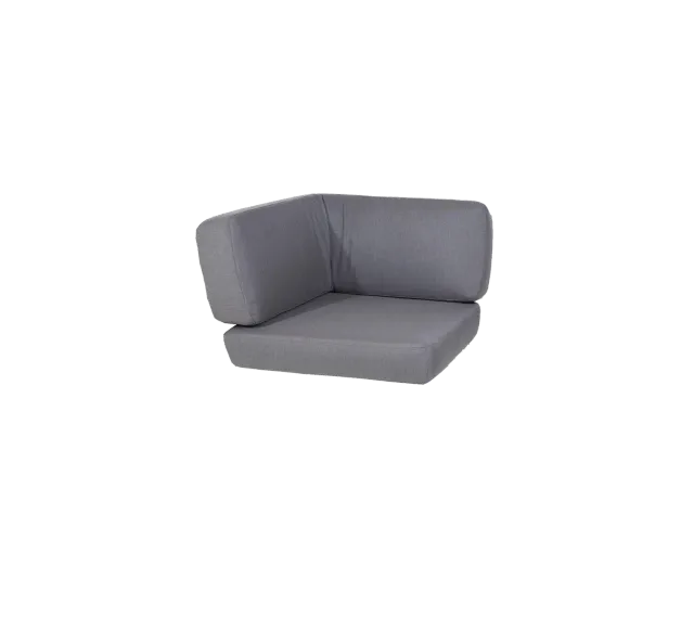 Cane-line Savannah Eckmodul-Kissen-Set Grey Natté QuickDry