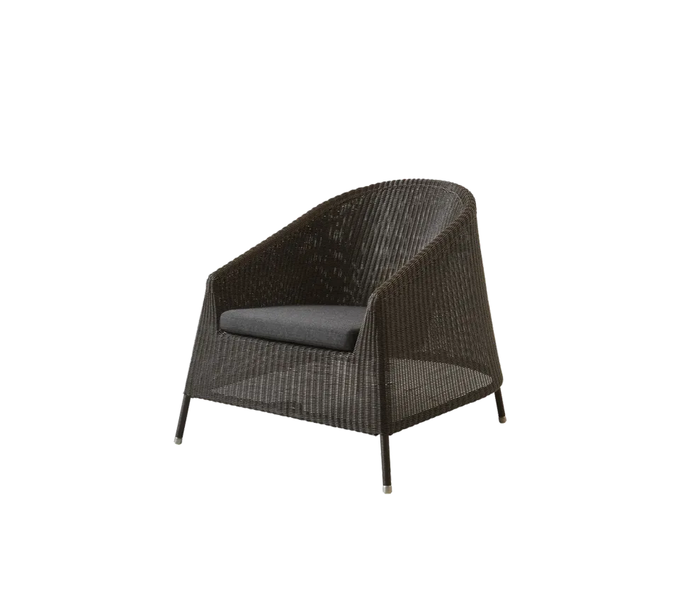 Cane-line Kingston Loungesessel Mocca Weave