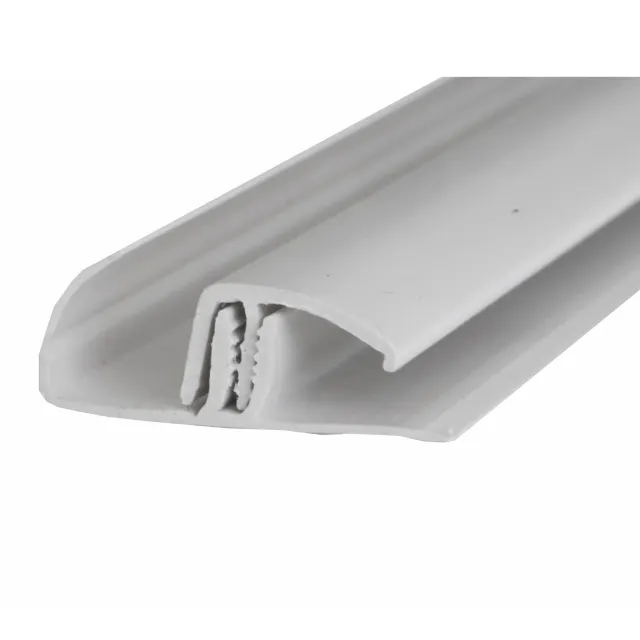 Grosfillex Abschlussprofil Multifunktion Weiß PVC-Paneele