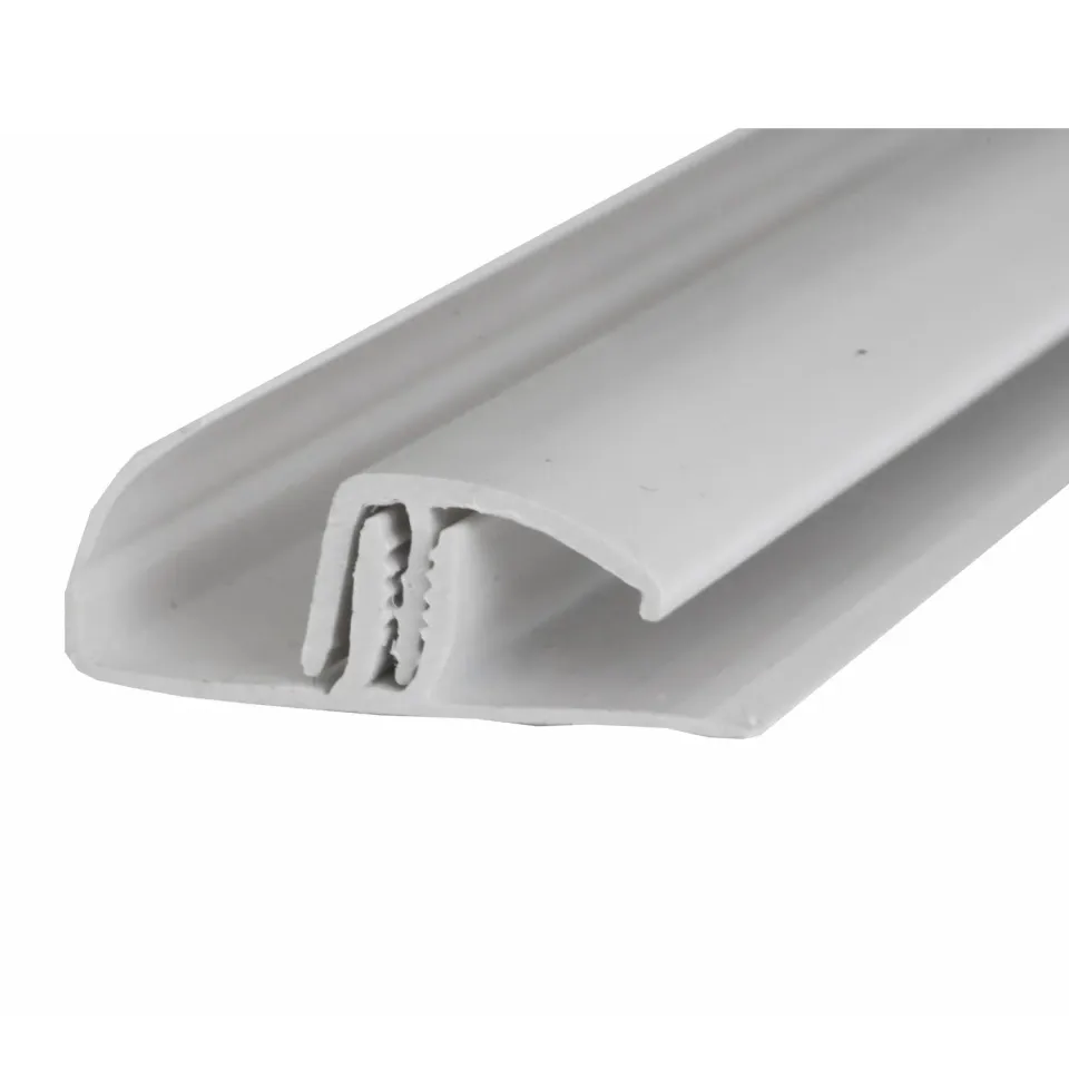Grosfillex Abschlussprofil Multifunktion Weiß PVC-Paneele