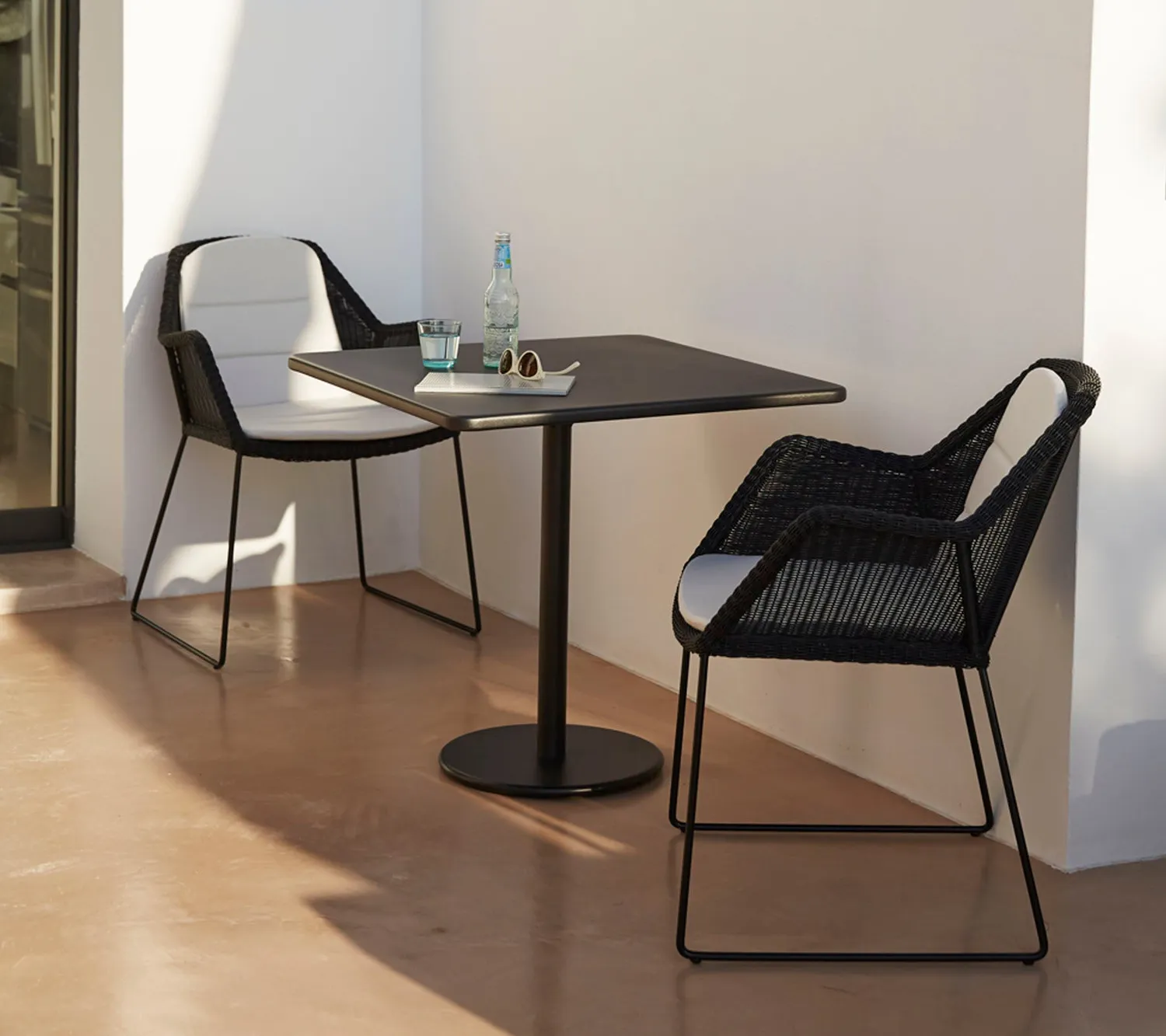 Cane-line Breeze Gartenstuhl schwarz Weave