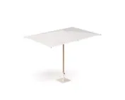 Emu Sole Piazza Signoria Sonnenschirm 4x3 Holz
