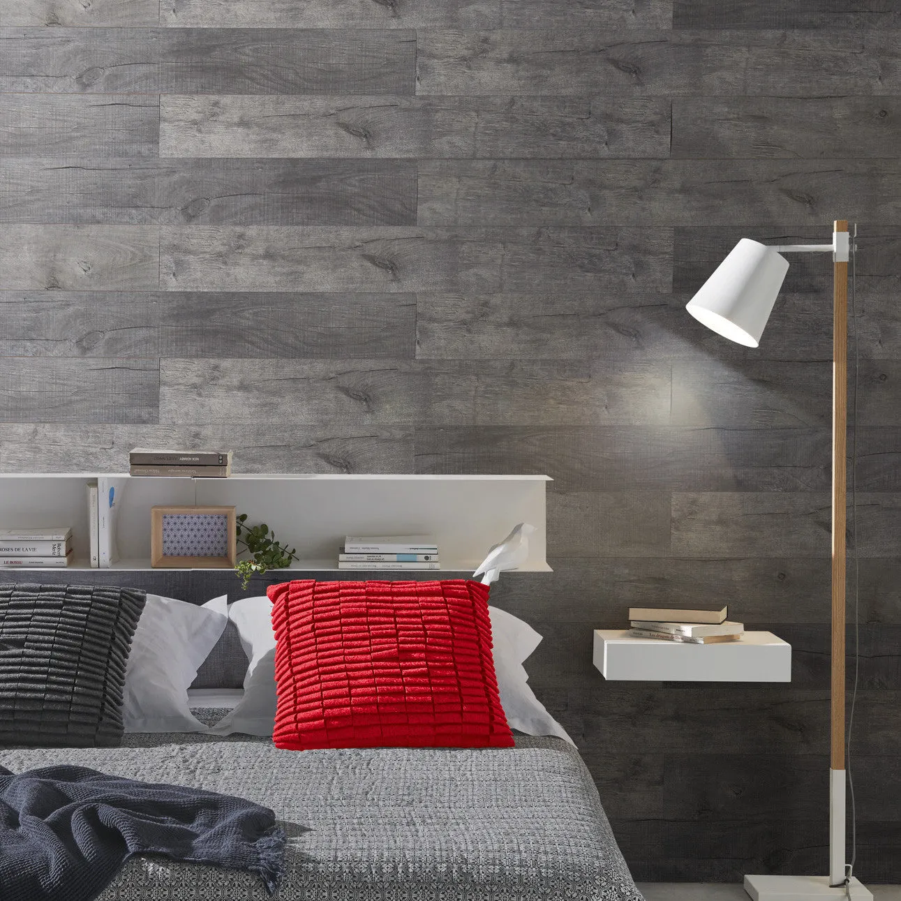 Grosfillex Element Compact Premium Wandpaneel Megève Holz