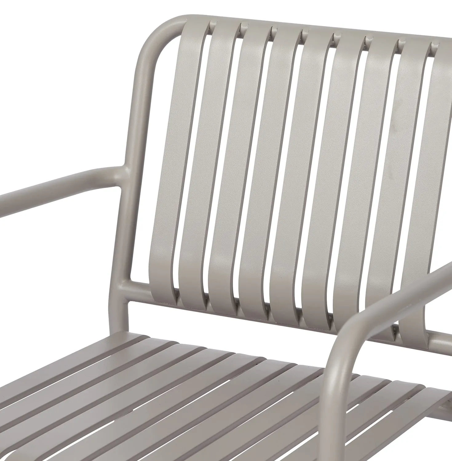 Envy Gartenmöbel-Set 150 cm 6 Personen Alu feuersteingrau
