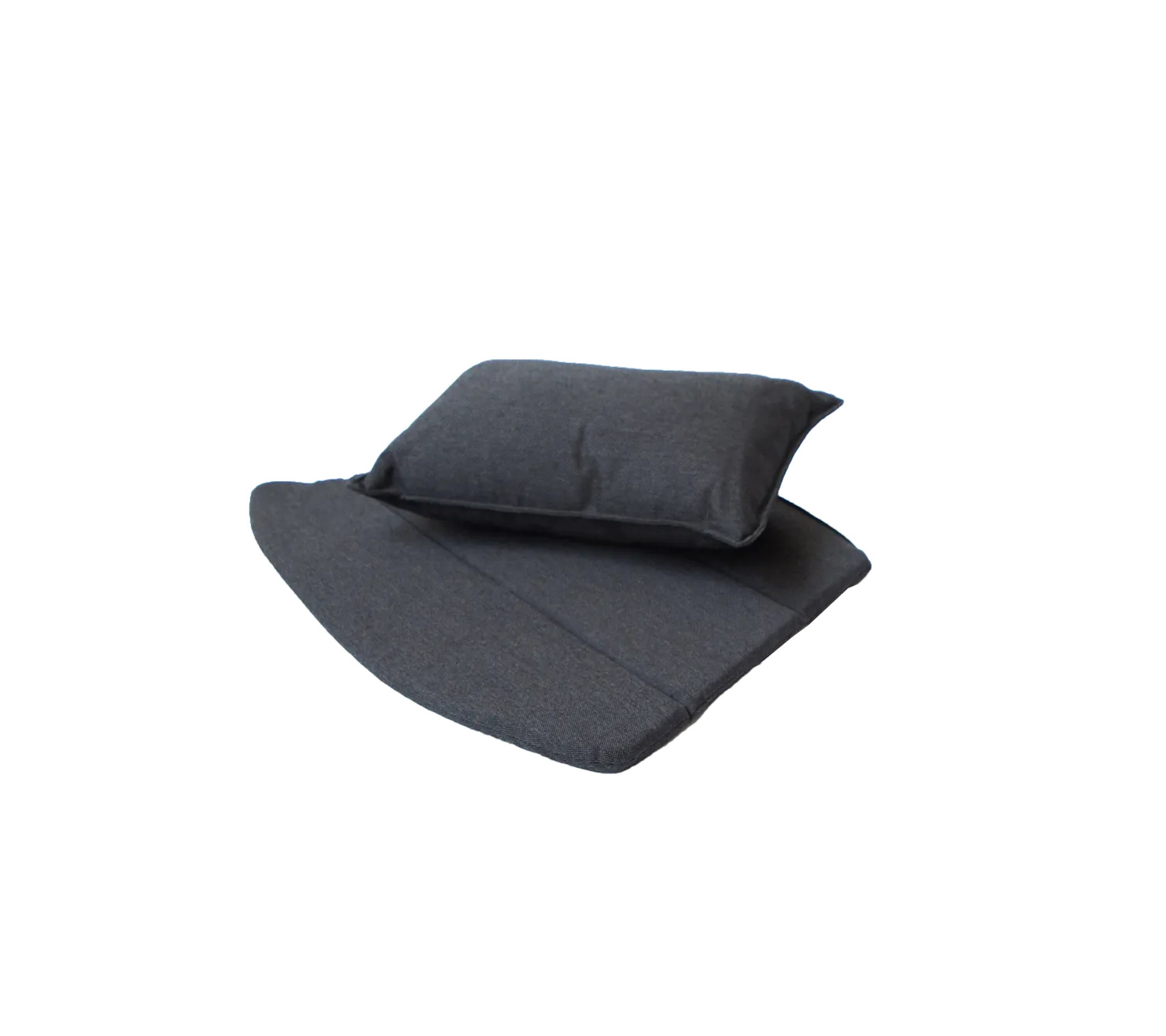 Cane-line Breeze Kissenset Loungestuhl Schwarz Natté
