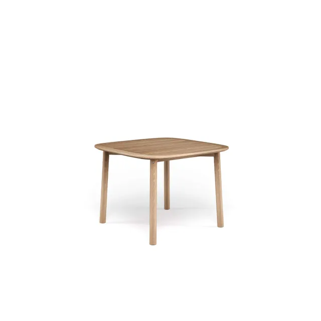 Emu Twins Quadratischer Gartentisch Teak 4 Personen