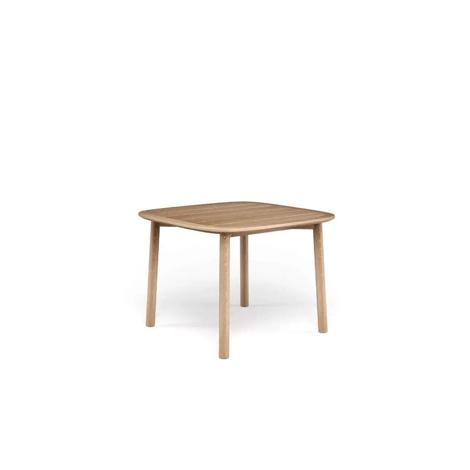 Emu Twins Quadratischer Gartentisch Teak 4 Personen