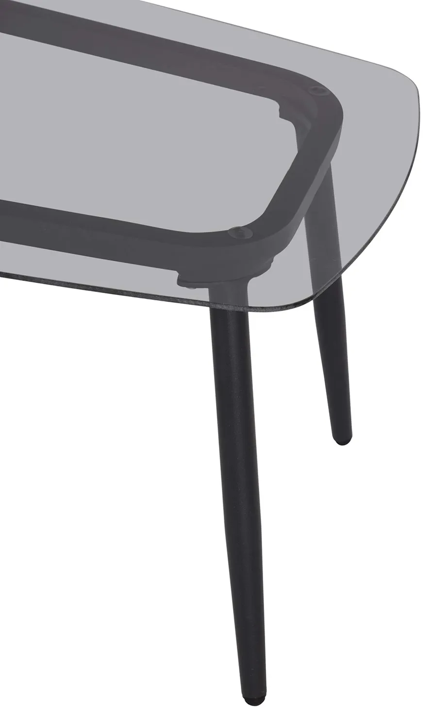 Envy Skandic Black Gartenlounge 4-tlg. schwarz wasserabweisend