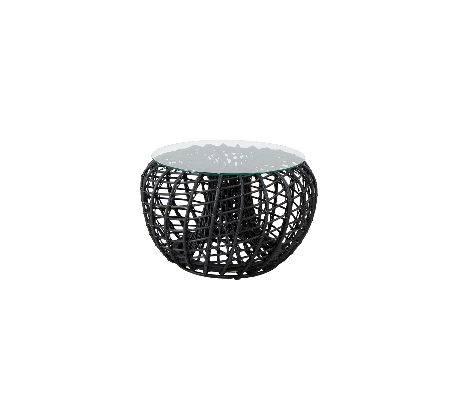Cane-line Nest Hocker small dunkelgrün Weave