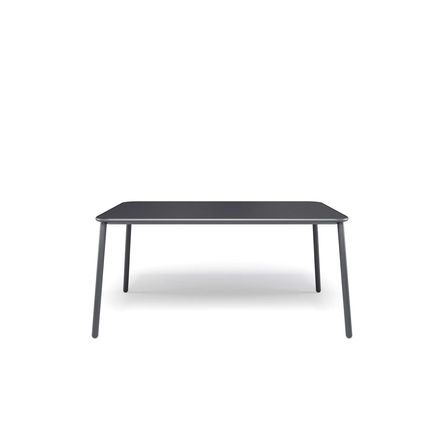 Emu Yard Esstisch Alu 160x97,5 cm Geflecht