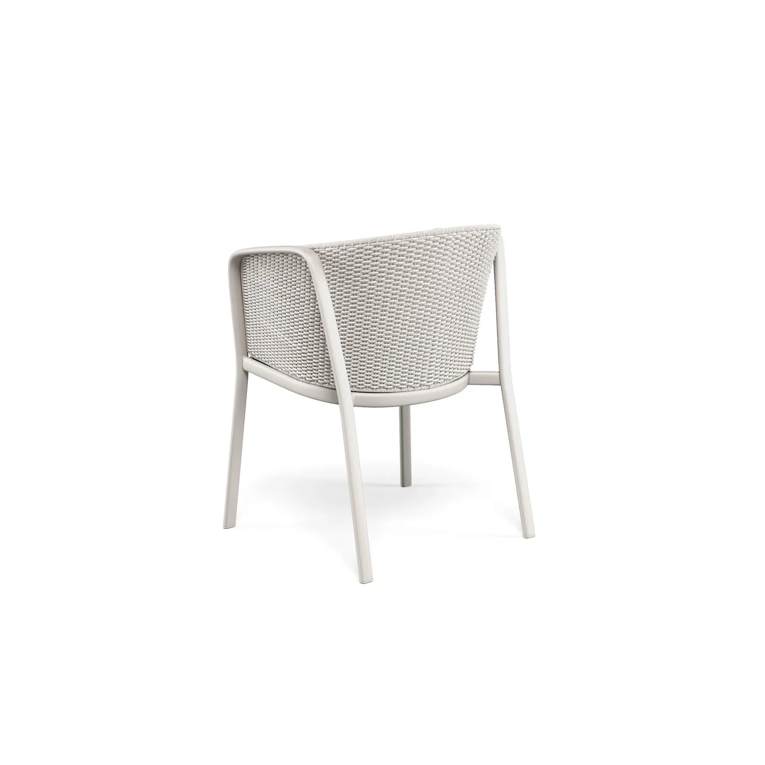 Emu Carousel Butaca Sessel Aluminium mit Seilgeflecht