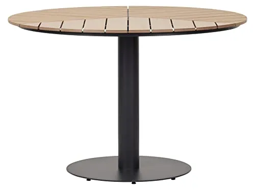 Envy Gartenmöbel-Set 4 Pers. Tisch 110 cm Bambusoptik Teak