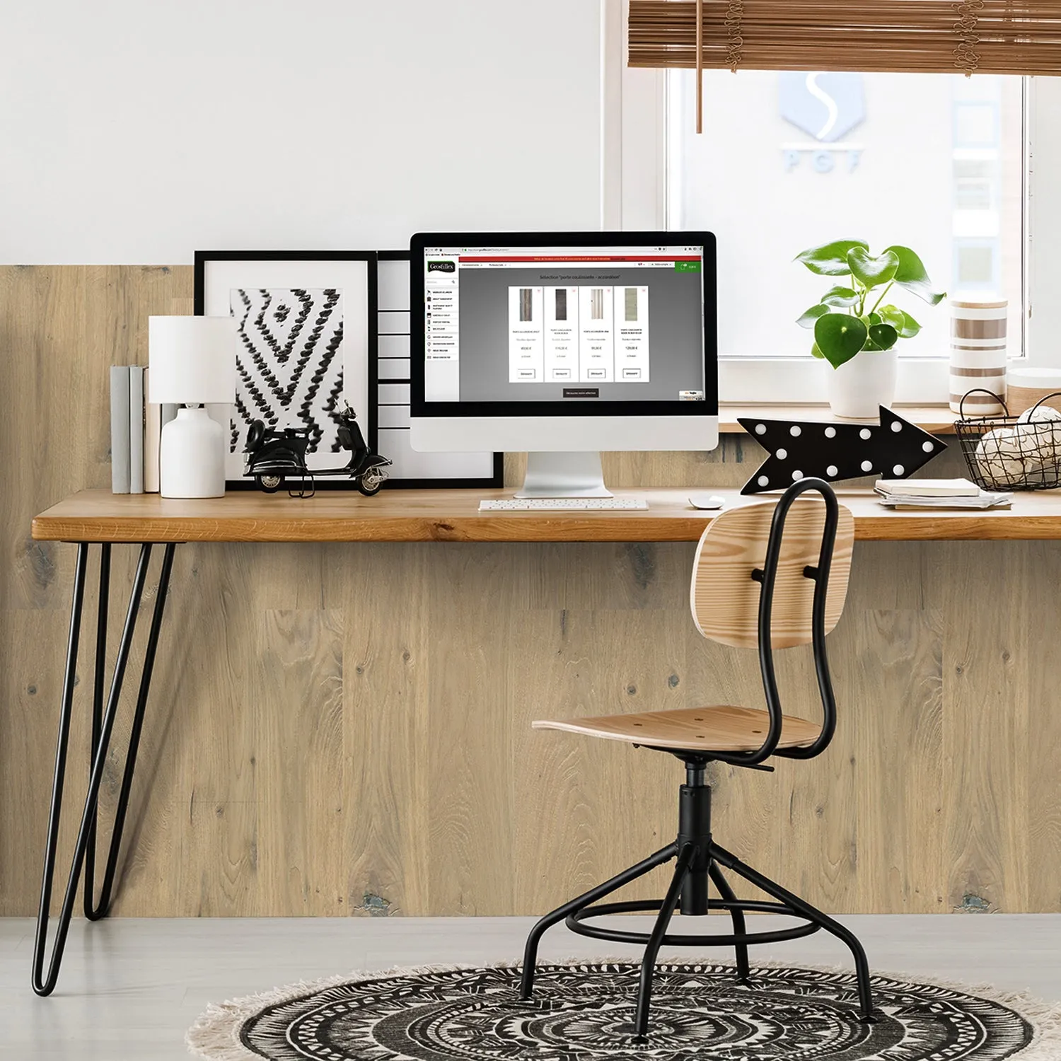 Grosfillex Accent Yellowstone Wandpaneele Holzoptik