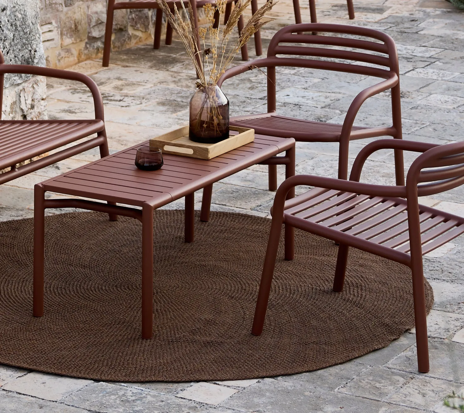Cane-line Club Tablett klein rechteckig Teak 24x35 cm