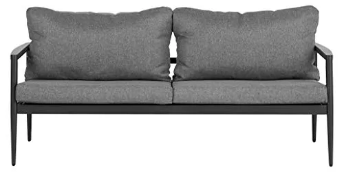 Envy Skandic Black Gartenlounge 4-tlg. schwarz wasserabweisend