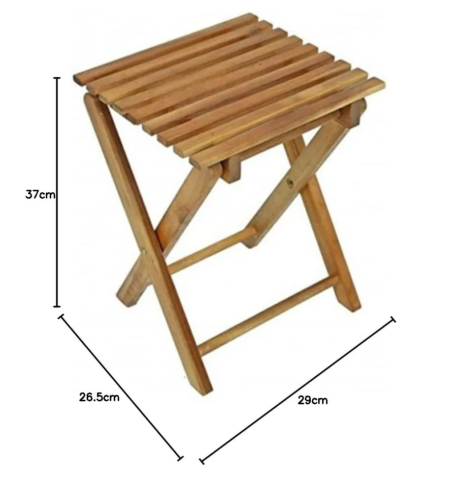 Garden-Pleasure Klapphocker TACOMA Gartenhocker Einzelstück klappbar