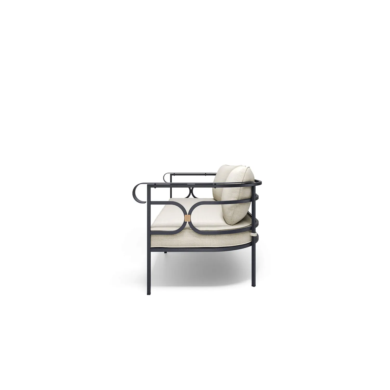 Emu Collier Gartensofa 2-Sitzer Messing