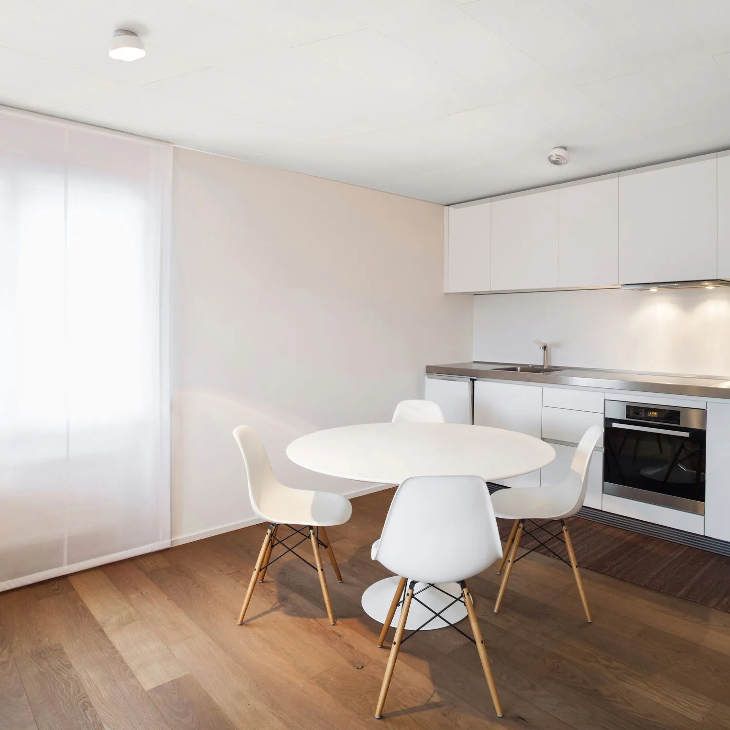 Grosfillex Element Compact Eco Wandpaneel Weiß Holz